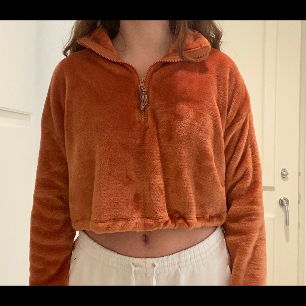 Urban Outfitters cropped long sleeve sweater